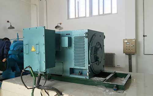 南江某水电站工程主水泵使用我公司高压电机